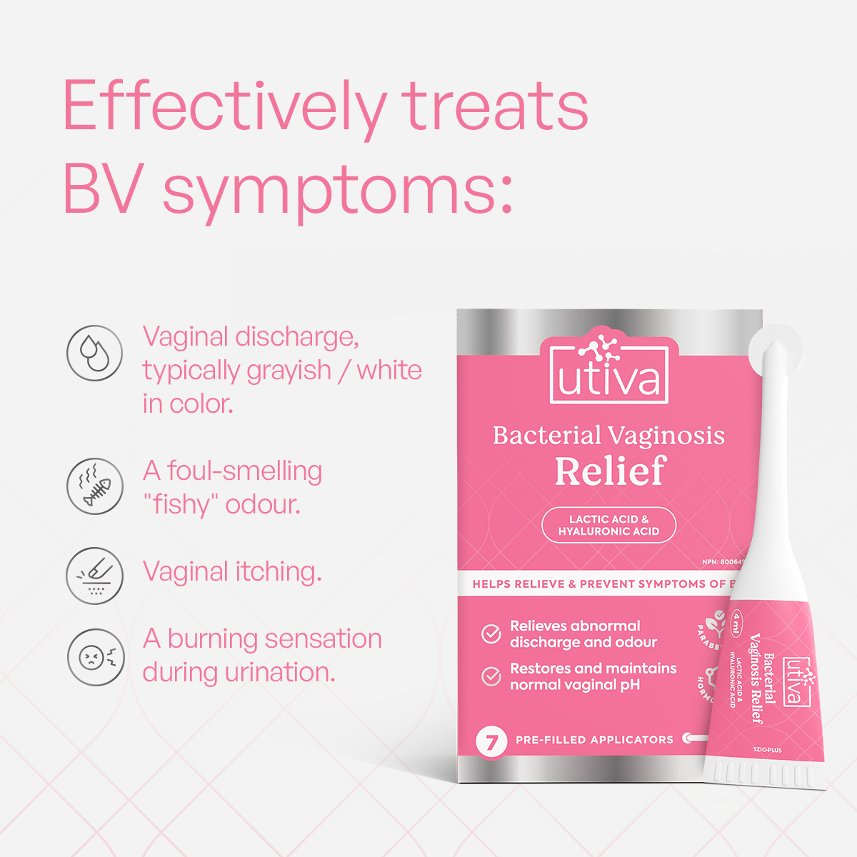 UTIVA Bacterial Vaginosis Relief - ActivKare