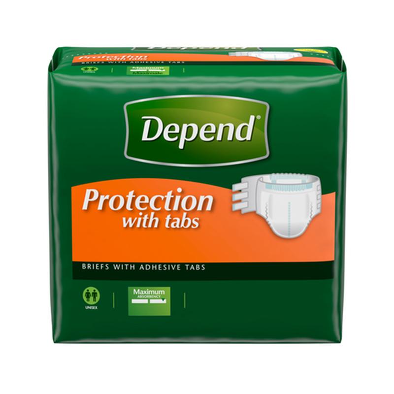 Depend Fresh Protection Incontinence Briefs