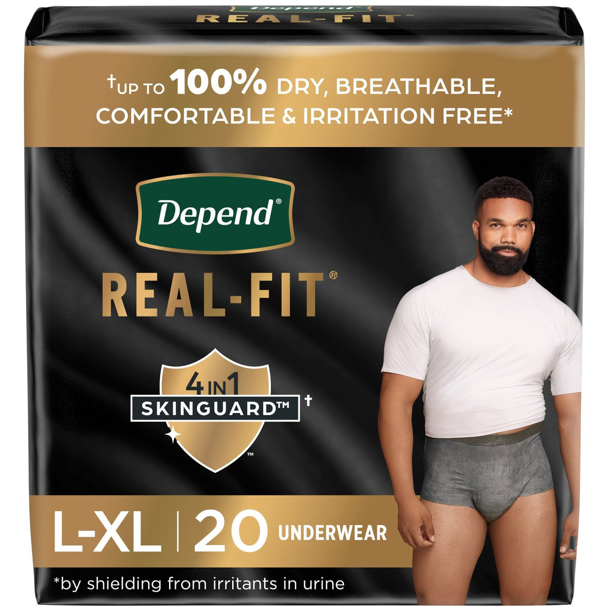 Depend Real-Fit Underwear for Men