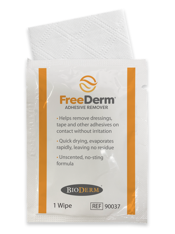 FreeDerm Adhesive Remover, 30 per Box - ActivKare