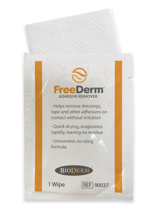 FreeDerm Adhesive Remover, 30 per Box - ActivKare
