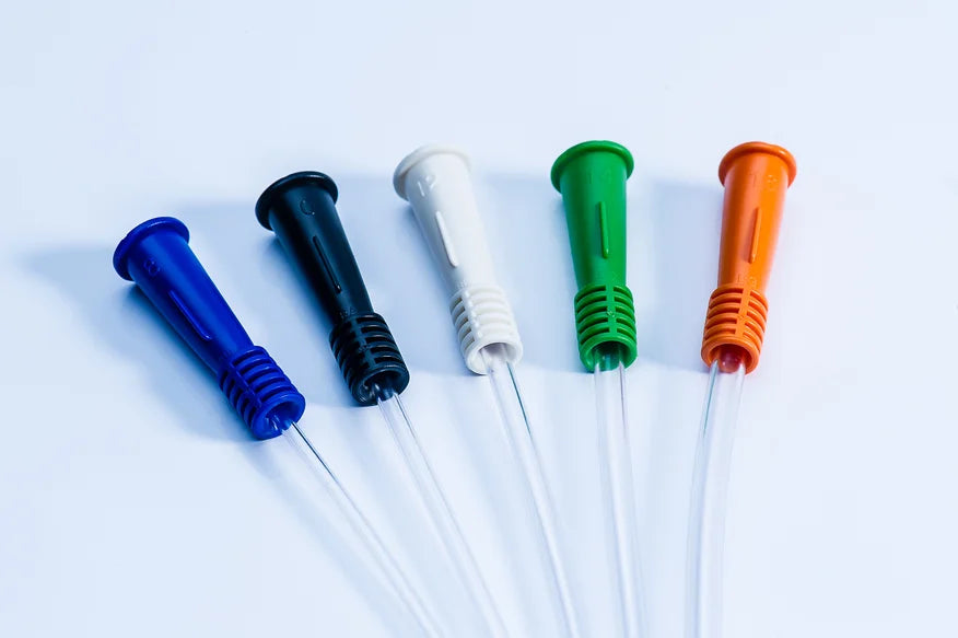 GentleCath™ Male Straight Tip PVC Intermittent Urinary Catheter, 10 FR - Box of 100 - ActivKare