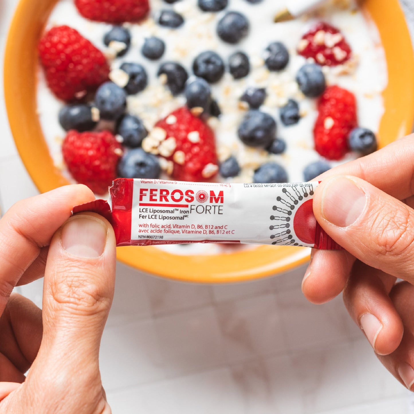 Ferosom Forte LCE Liposomal Iron Supplement - ActivKare