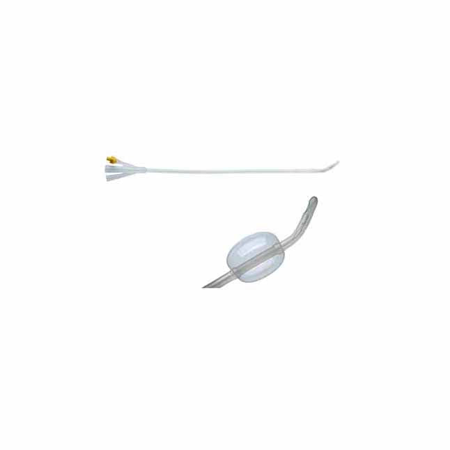 X-flow® Prostatic Catheter, 3-Way, Dufour Coude Tip, 50mL Balloon, L42cm CATHETER PROSTATE 50CC 3WY 20FR 5EA/BX
