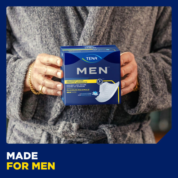 TENA Men Maximum Guard Incontinence Pad for Men - ActivKare
