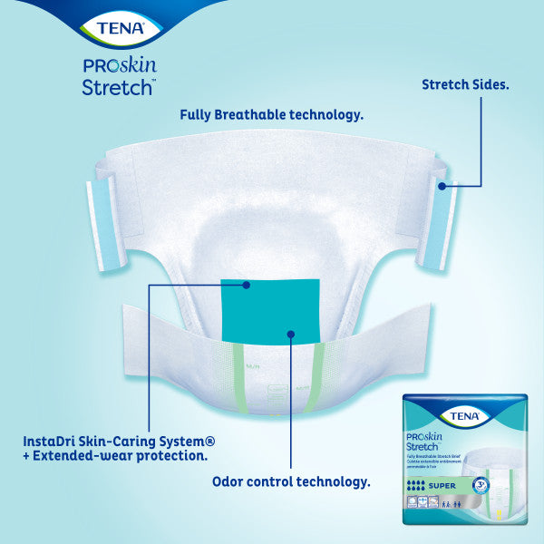 TENA ProSkin™ Stretch Super Incontinence Brief - ActivKare