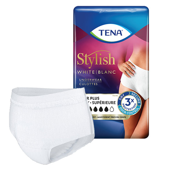 TENA® Stylish Super Plus Incontinence Underwear for Women - ActivKare