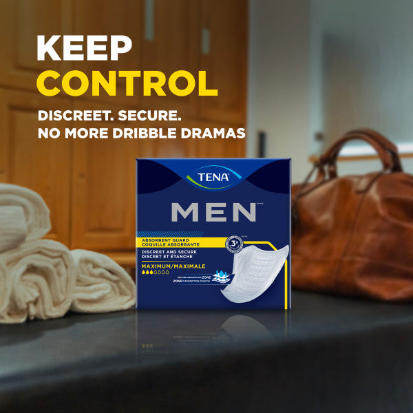 TENA Men Maximum Guard Incontinence Pad for Men - ActivKare