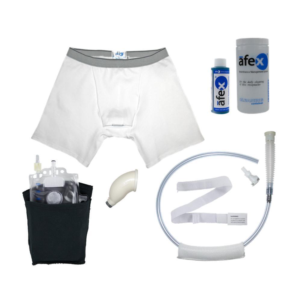 Afex® ActivKare Male Incontinence Mobility Assisted Starter Kits- Save $93! - ActivKare for Urinary Incontinence and bladder leak External Catheter ActivKare for Urinary Incontinence and bladder leak External Catheter Shoppers Drug Mart Online Arcus Medical well.ca healthwick amazon ebay external catheter urine leak Uro Urocare Conveen