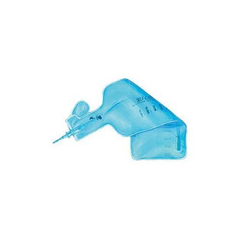1114 Self-Cath Closed System Straight Tipped Intermittent Catheter, Size 14FR - Box of 50