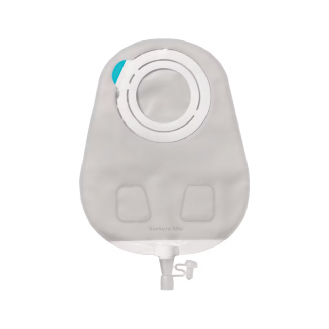 POUCH OSTOMY SENSURA FLEX 2PC MI O MAXI INSPECT WNDW 50MM RED BX/10 - ActivKare