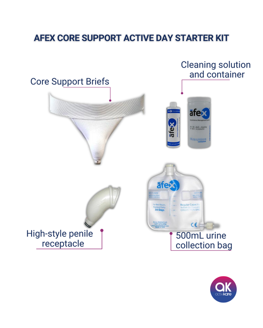 AFEX Starter Kit with Core Supporter for Active Daytime