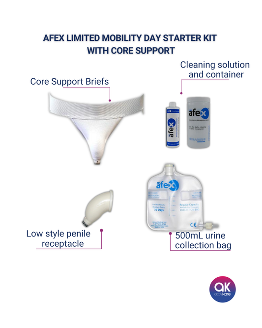 Afex Limited Mobility Day Starter Kit with Core Support - ActivKare