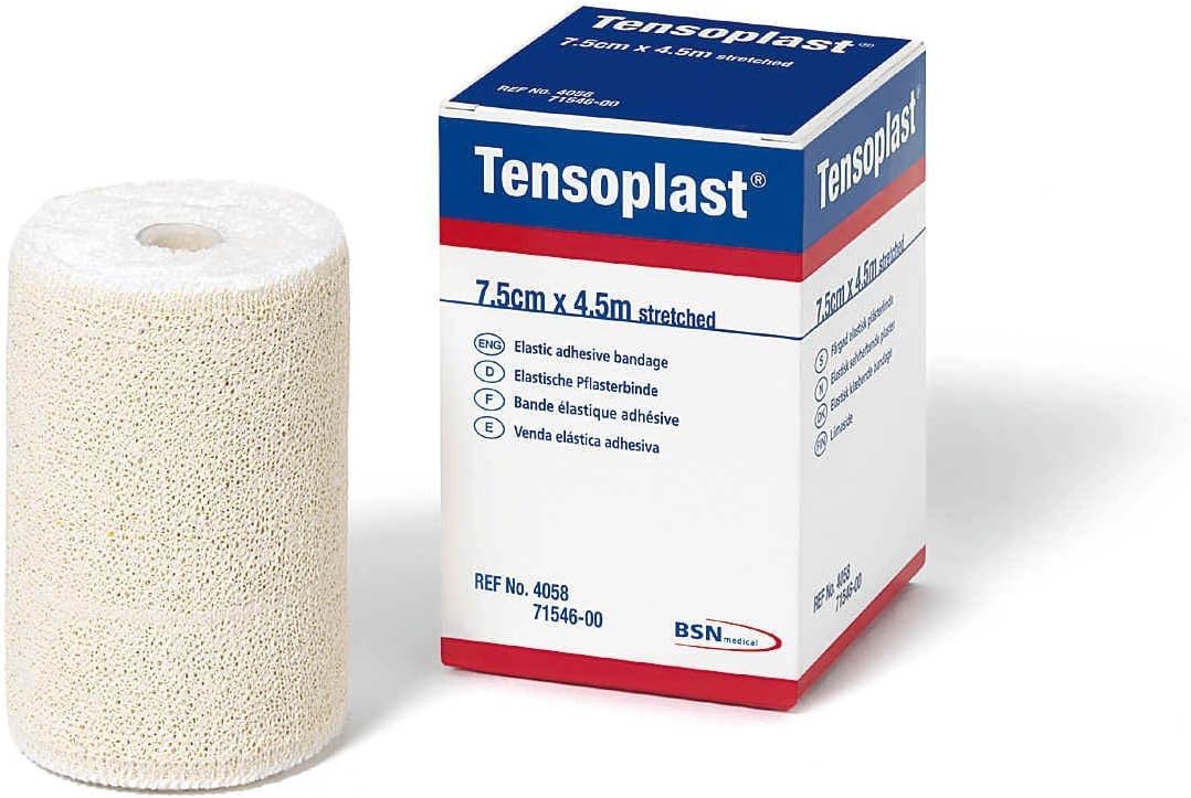 BANDAGE ELASTIC TENSOPLAST 7.5CM X && 4-5M STRETCHED ROLL - ActivKare