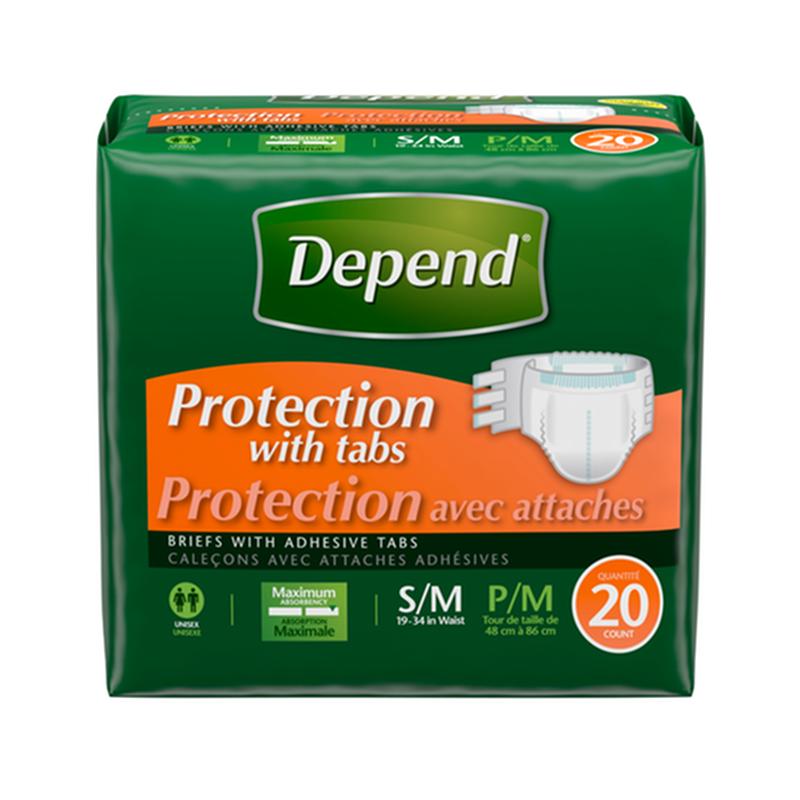 Depend Fresh Protection Incontinence Briefs