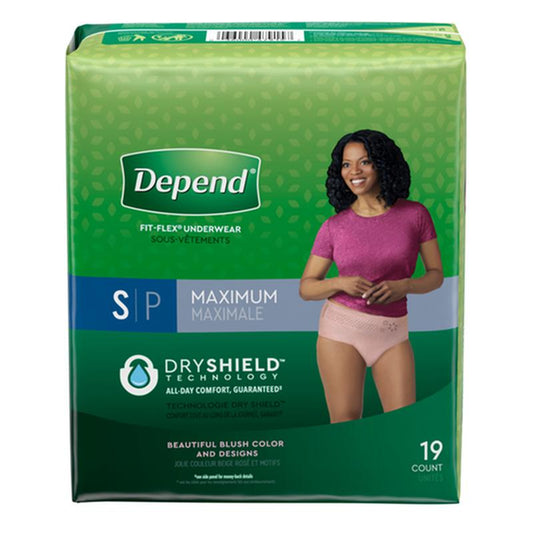 Depend Fresh Protection Incontinence Underwear for Women