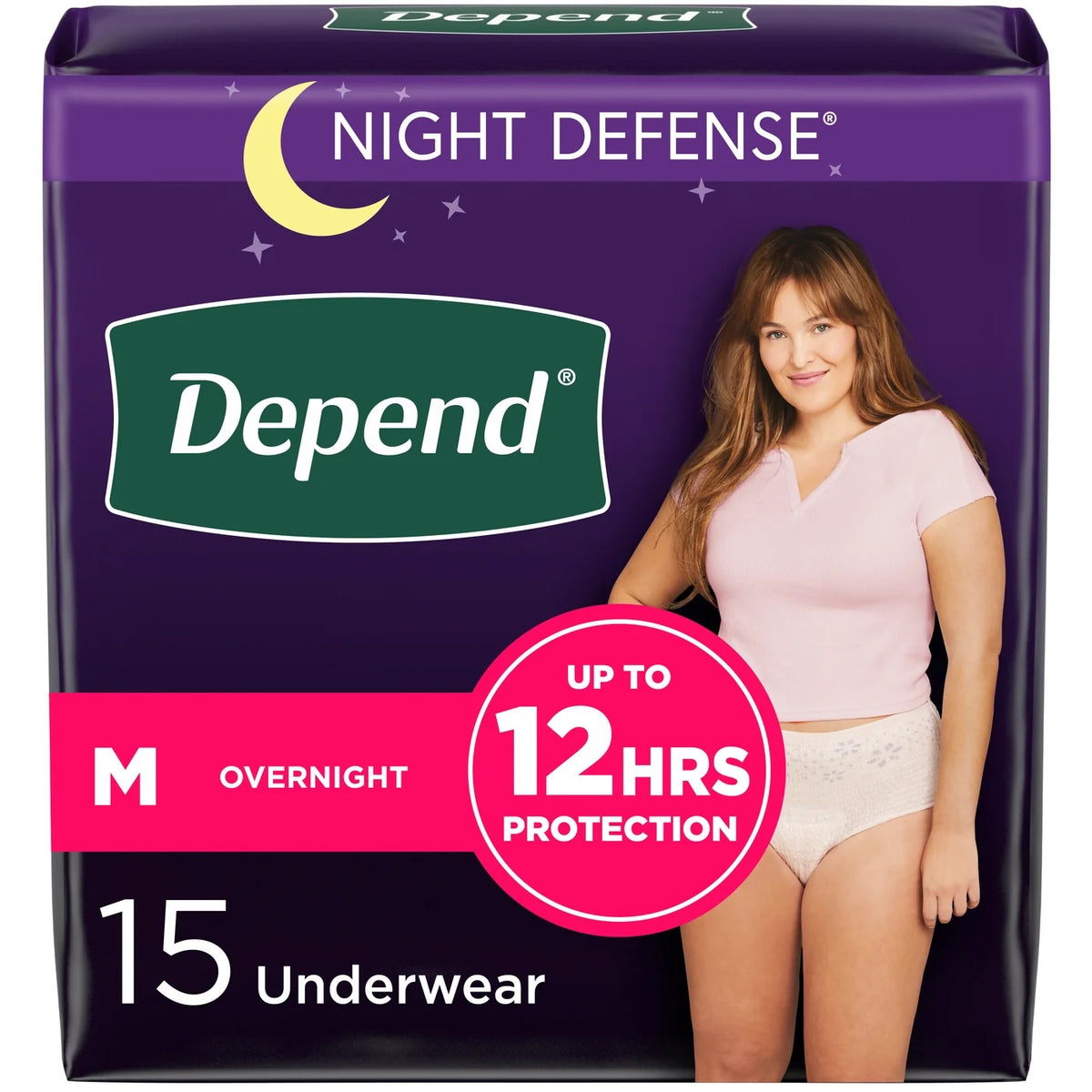 Depend Night Defense Incontinence Underwear for Women - ActivKare