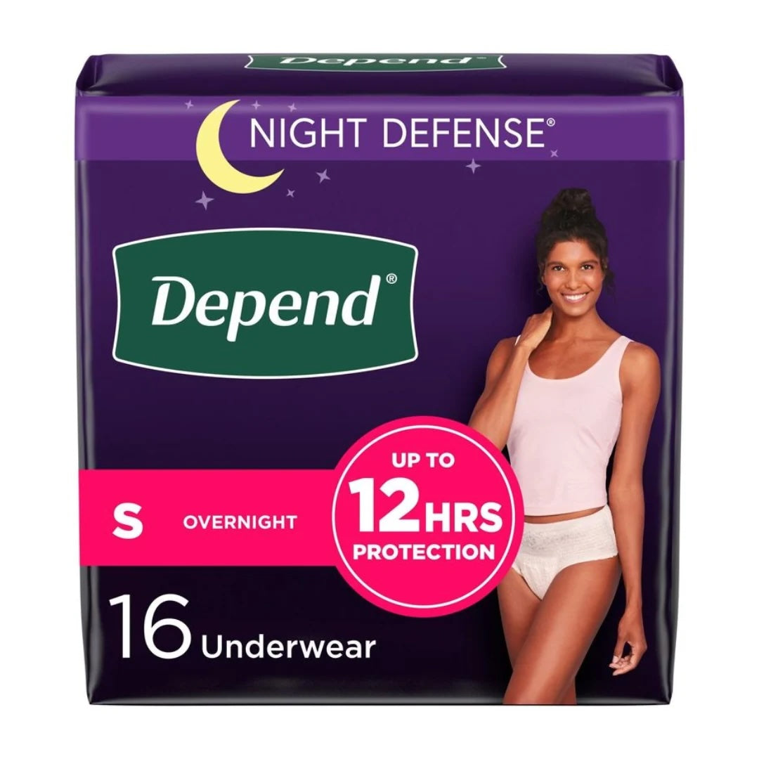 Depend Night Defense Incontinence Underwear for Women - ActivKare