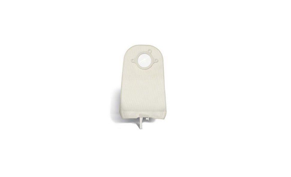 Natura Urostomy Pouch with Bendable Tap, Transparent, Size 45mm, 1 3/4in, 8in Length - Box of 10