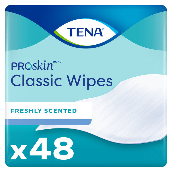 TENA ProSkin Classic Washcloth, Premoistened Wipe, Scented - ActivKare
