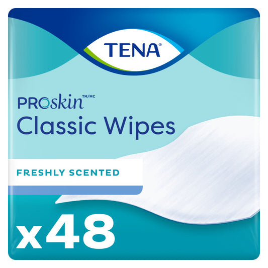 TENA ProSkin Classic Washcloth, Premoistened Wipe, Scented - ActivKare