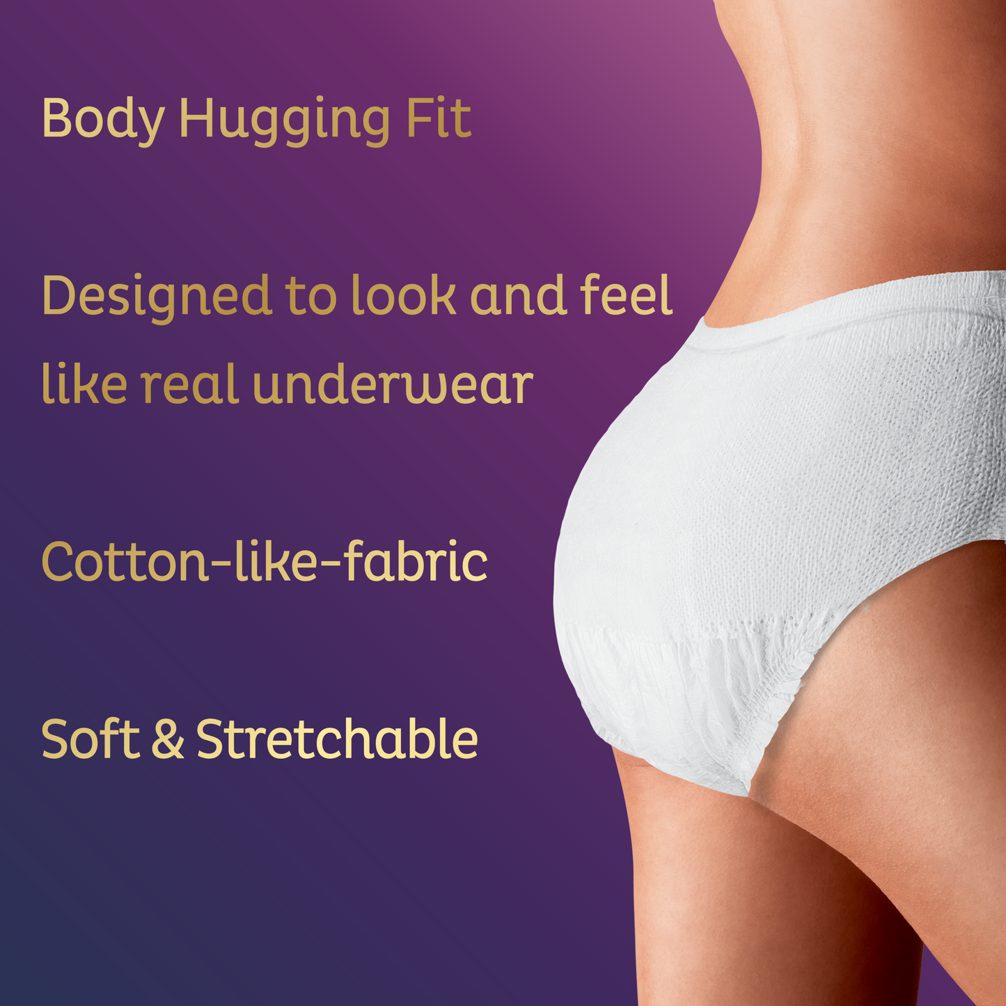 TENA® Stylish Super Plus Incontinence Underwear for Women