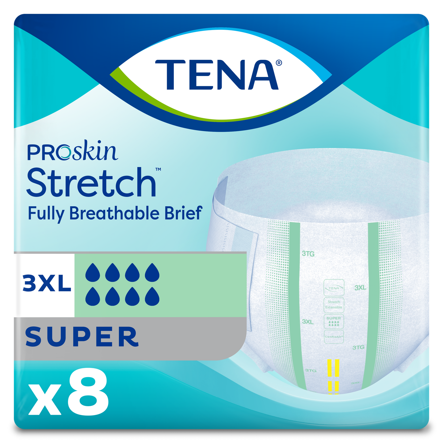 TENA ProSkin™ Stretch Super Incontinence Brief