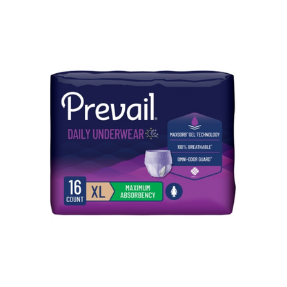 Protective Underwear Classic Fit Women X-Large 48-64in - 4 Case of 16