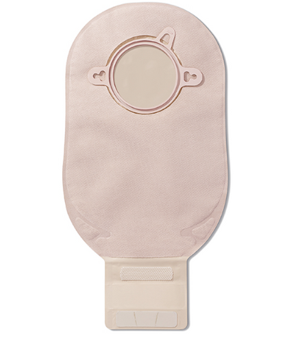 Hollister Ostomy Pouch, 2-Piece, Drainable, Lock 'n Roll, with Filter, 44mm, Green - Box of 10