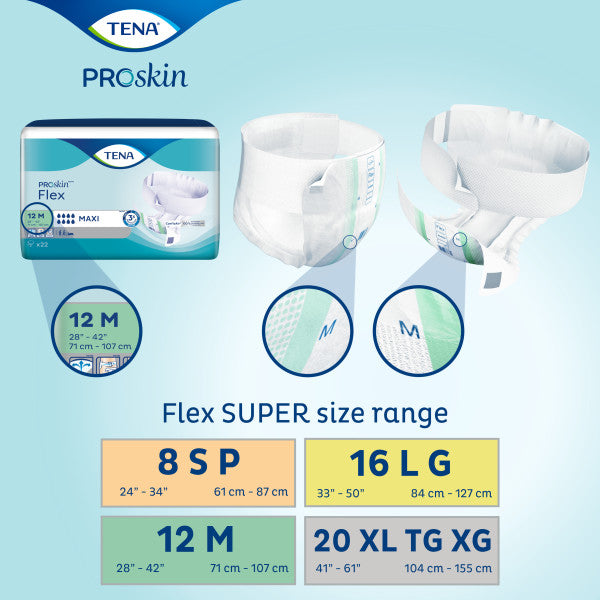 TENA ProSkin™ Flex Super Belted Incontinence Brief